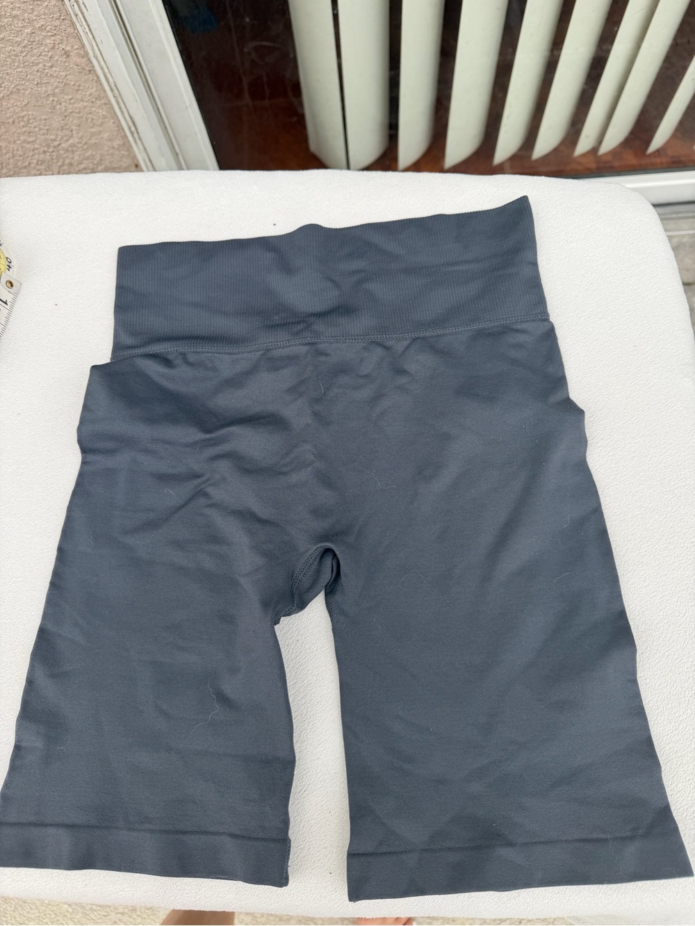 Forever 21 Kids Charcoal Gray High-Waist Bike Shorts